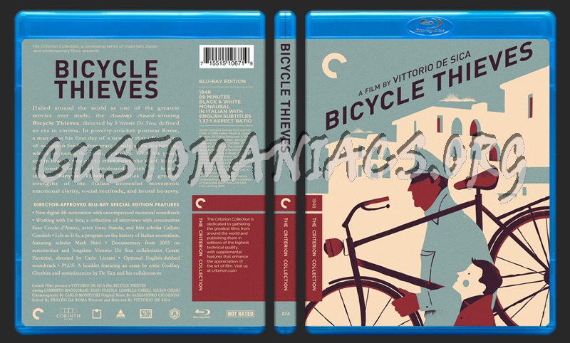 374 - Bicycle Thieves blu-ray cover