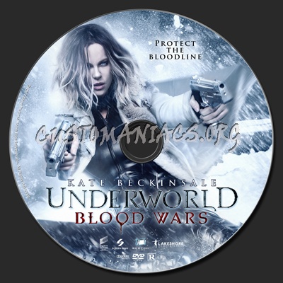 Underworld: Blood Wars dvd label