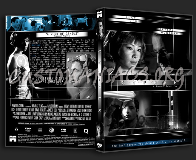 Cypher dvd cover