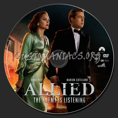 Allied dvd label