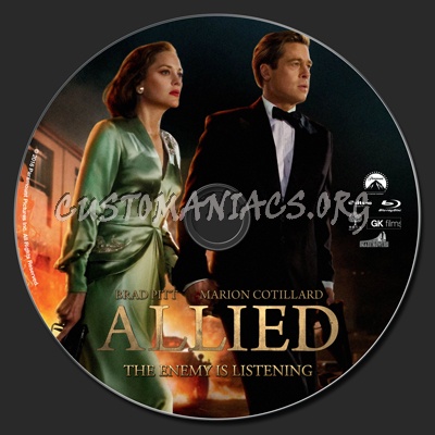 Allied blu-ray label