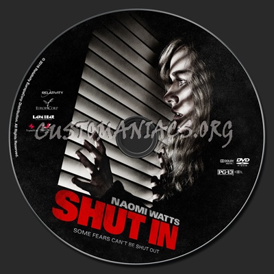 Shut In dvd label