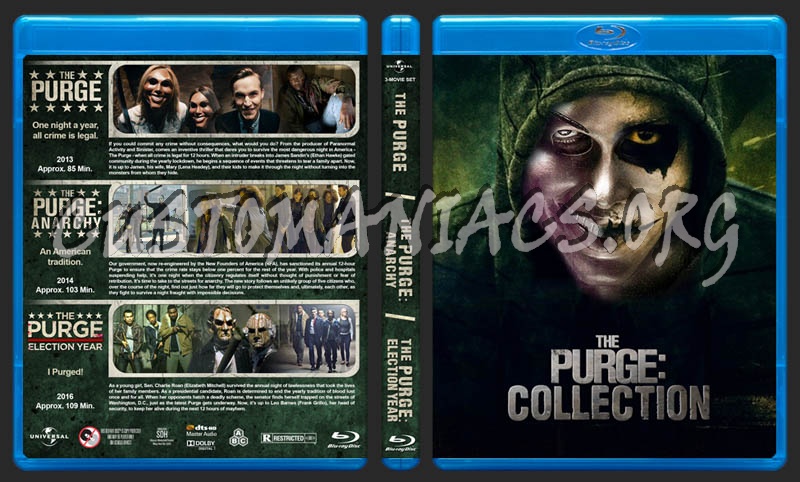 The Purge Collection blu-ray cover