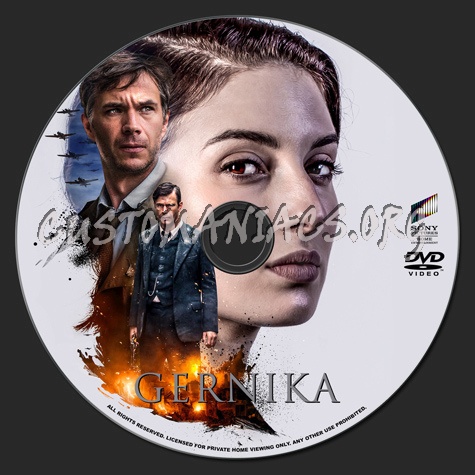 Gernika dvd label