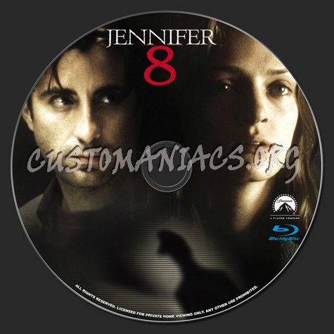 Jennifer 8 blu-ray label