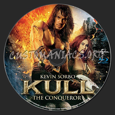 Kull the Conqueror blu-ray label