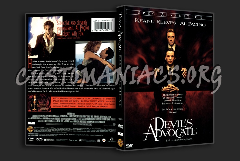 Devil's Advocate dvd cover