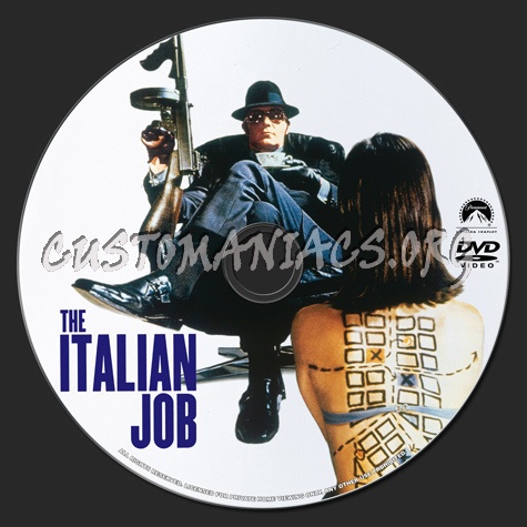 The Italian Job dvd label