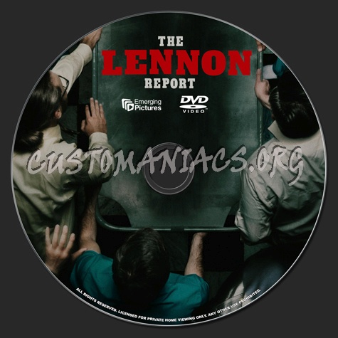 The Lennon Report dvd label