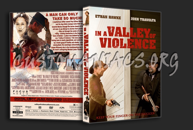 In a Valley of Violence dvd cover