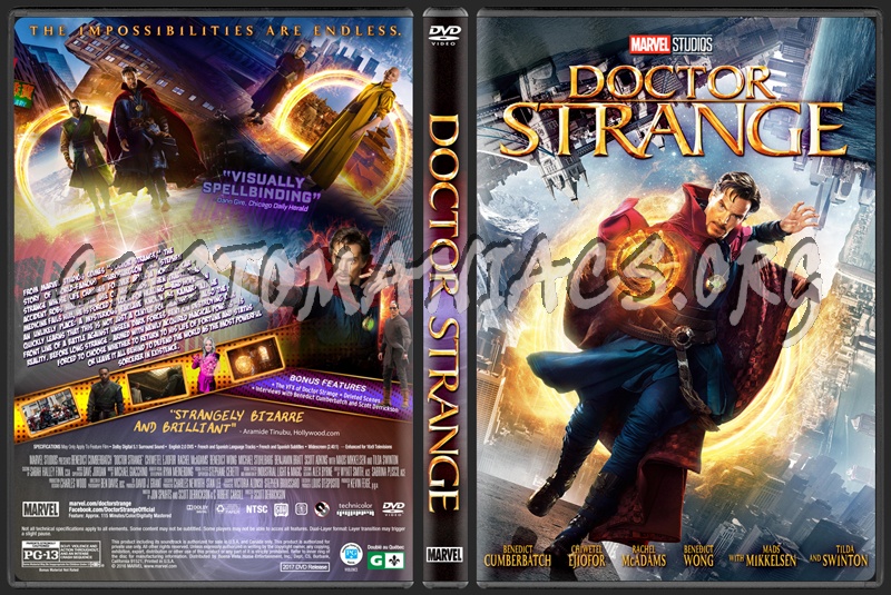 Doctor Strange dvd cover