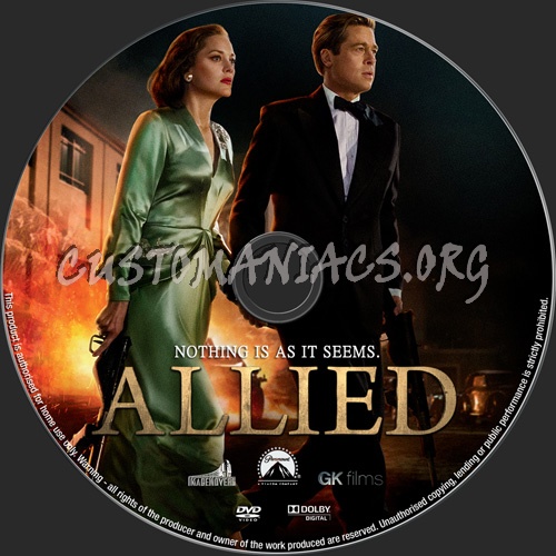 Allied dvd label