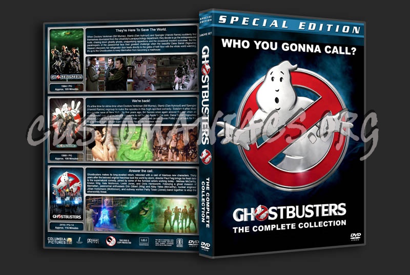 Ghostbusters Collection dvd cover