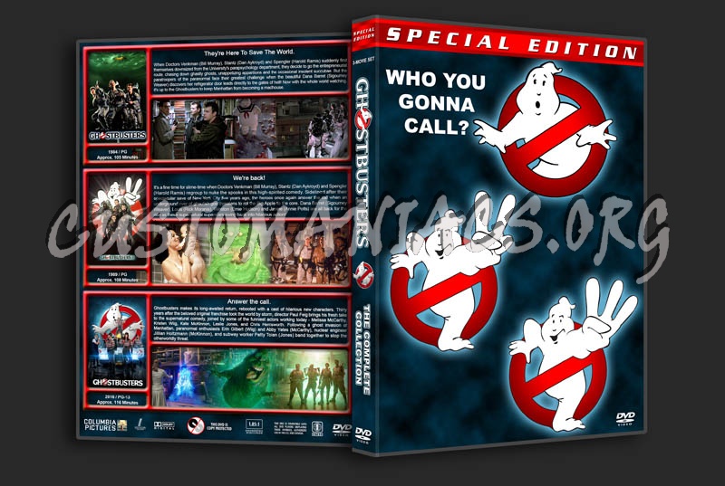 Ghostbusters Collection dvd cover