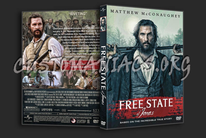Free State of Jones dvd cover