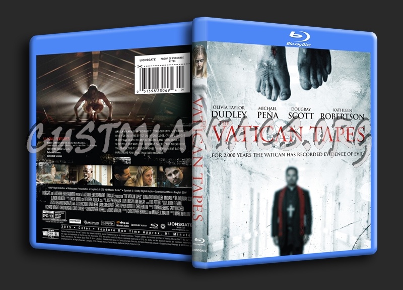 The Vatican Tapes blu-ray cover