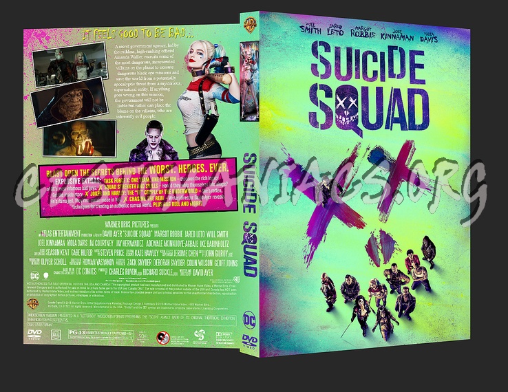 Suicide Squad dvd cover