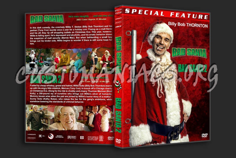 Bad Santa Double Feature dvd cover