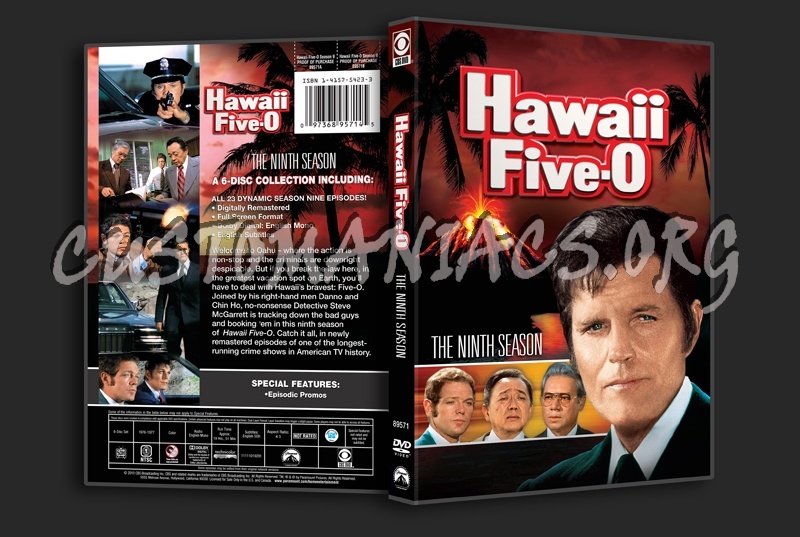 Hawaii Five-O Season 9 dvd cover