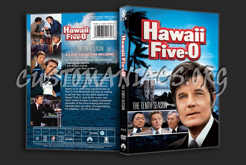 Hawaii Five-O Season 10 dvd cover