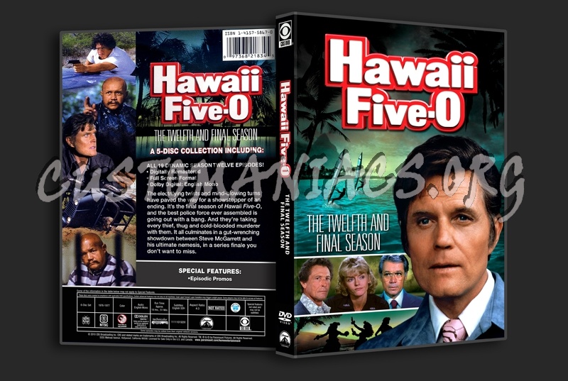 Hawaii Five-O Season 12 dvd cover