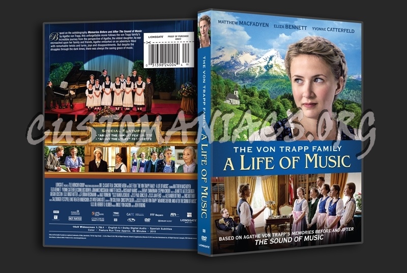 The Von Trapp Family A Life of Music dvd cover