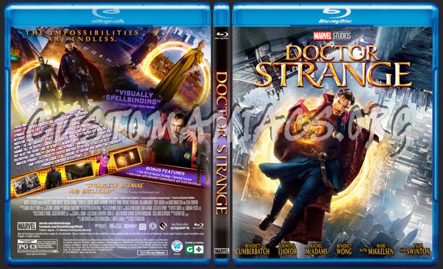Doctor Strange dvd cover