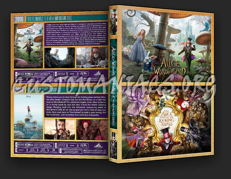 The Alice in Wonderland Collection dvd cover