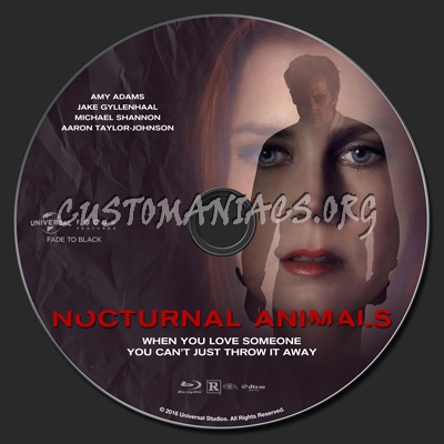 Nocturnal Animals blu-ray label