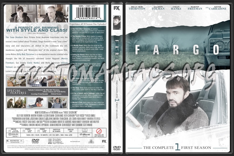 Fargo Season 1 dvd cover