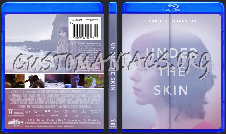 Under the Skin blu-ray cover