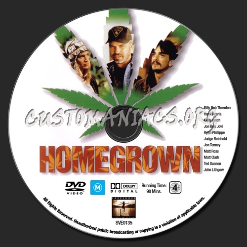 Homegrown dvd label