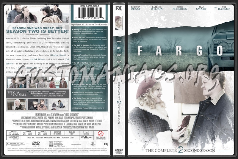 Fargo Season 2 dvd cover