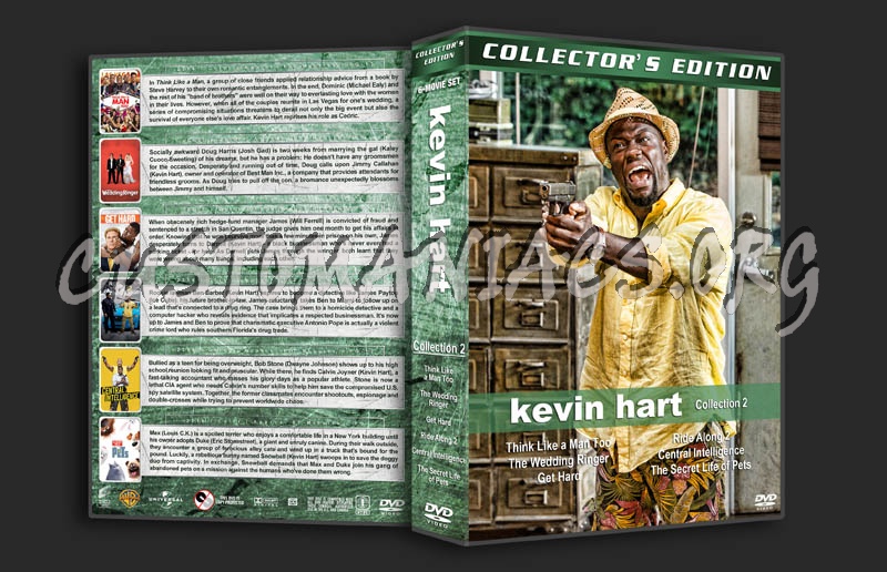 Kevin Hart - Collection 2 (2014-2016) dvd cover