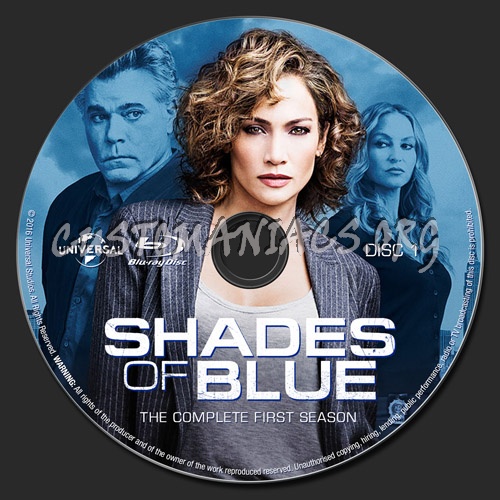 Shades of Blue - Season 1 blu-ray label