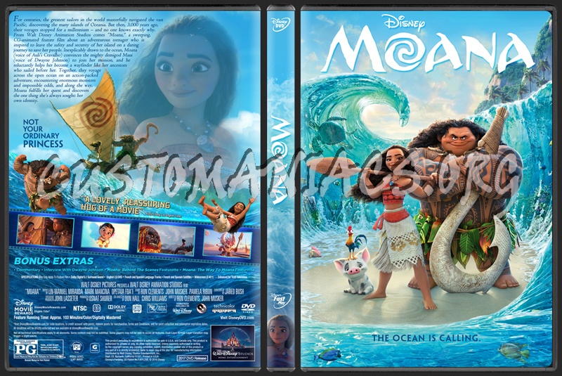 Moana dvd cover