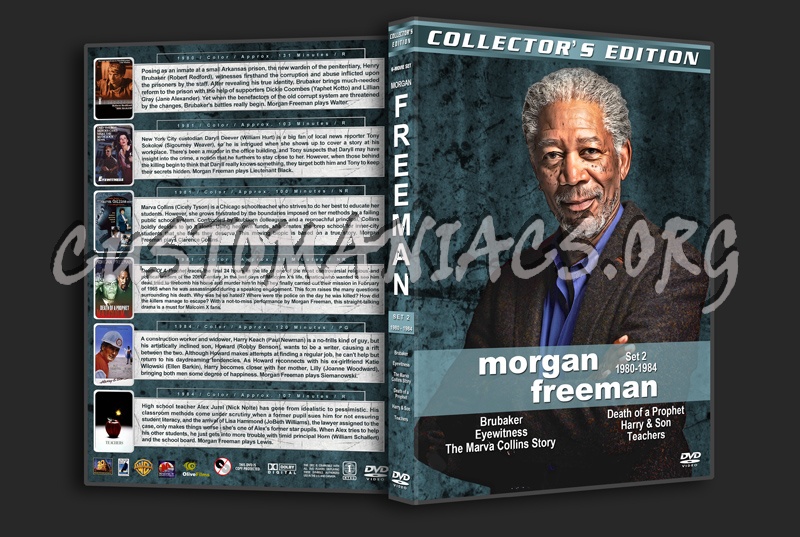 Morgan Freeman Film Collection - Set 2 (1980-1984) dvd cover