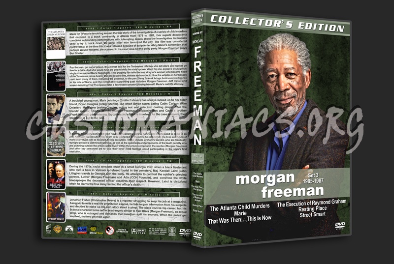 Morgan Freeman Film Collection - Set 3 (1985-1987) dvd cover