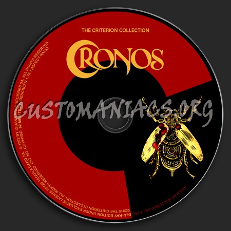 551 - Cronos dvd label