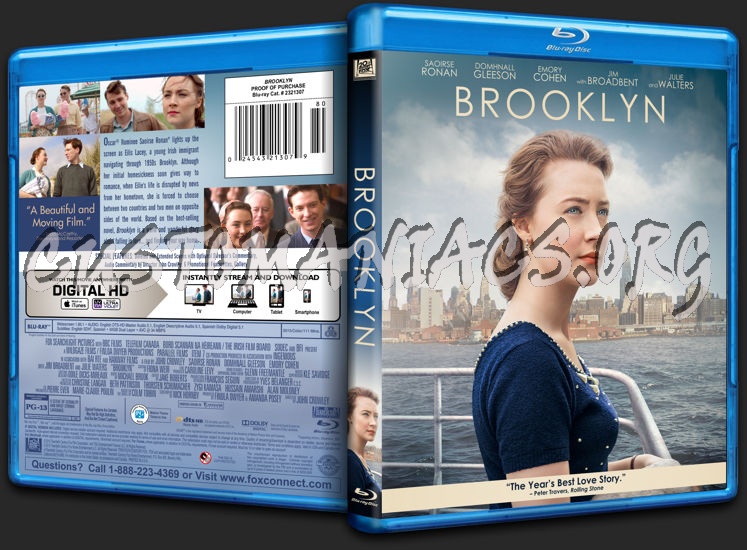 Brooklyn blu-ray cover