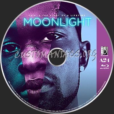 Moonlight blu-ray label