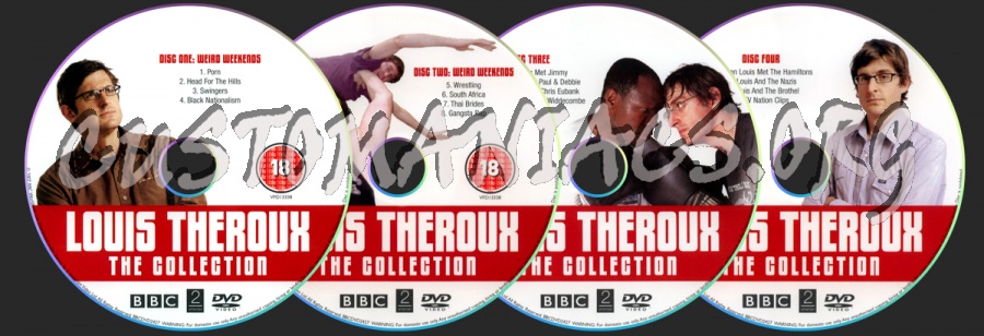 Louis Theroux Collection dvd label