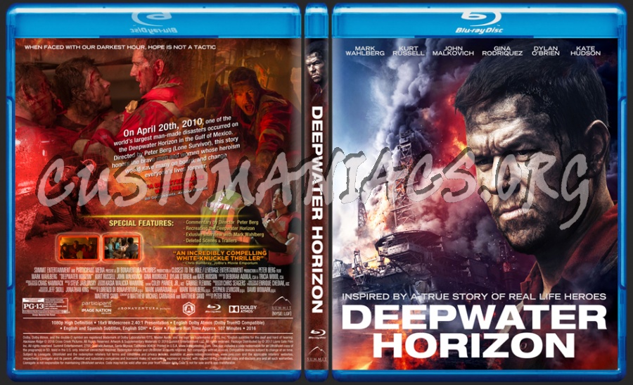 Deepwater Horizon dvd cover