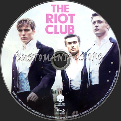 The Riot Club blu-ray label