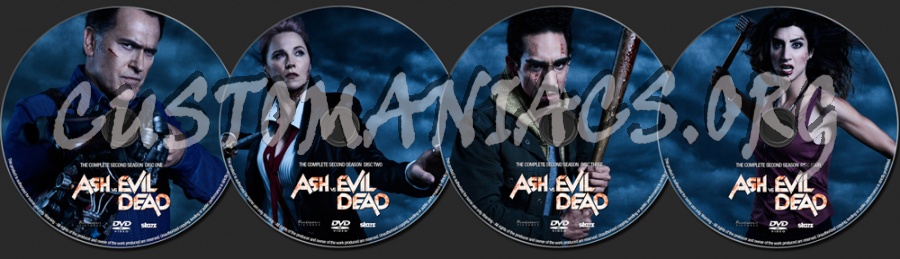 Ash Vs Evil Dead Season 2 dvd label