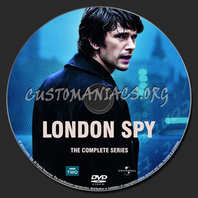 London Spy dvd label