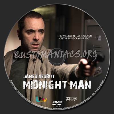 Midnight Man dvd label