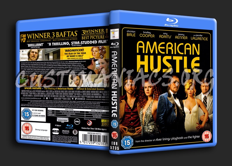 American Hustle blu-ray cover