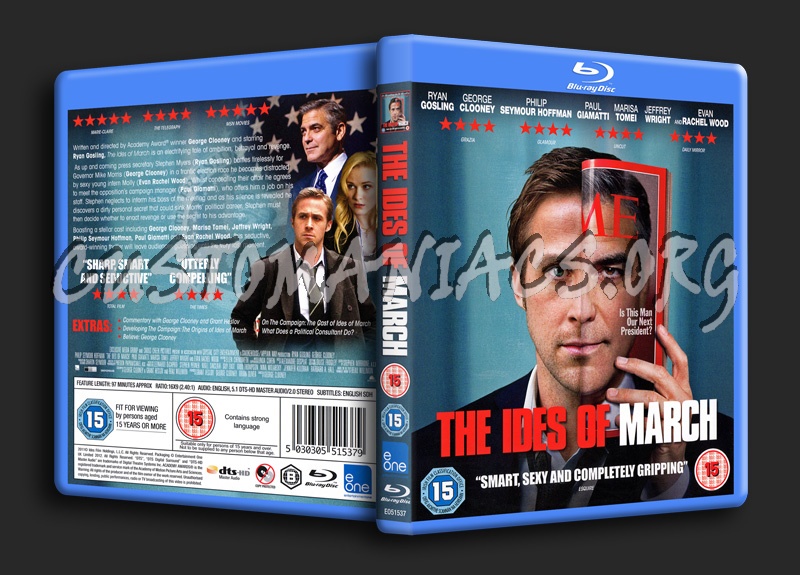 The Ides of March blu-ray cover