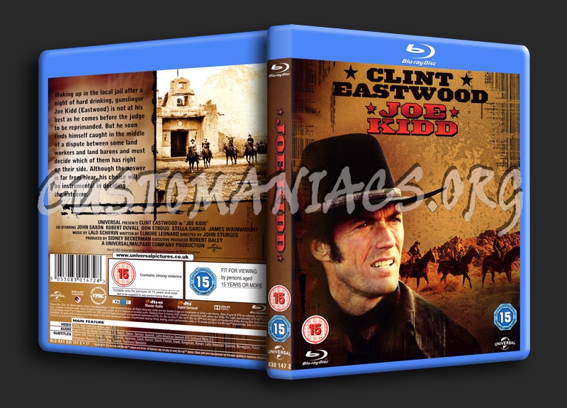 Joe Kidd blu-ray cover